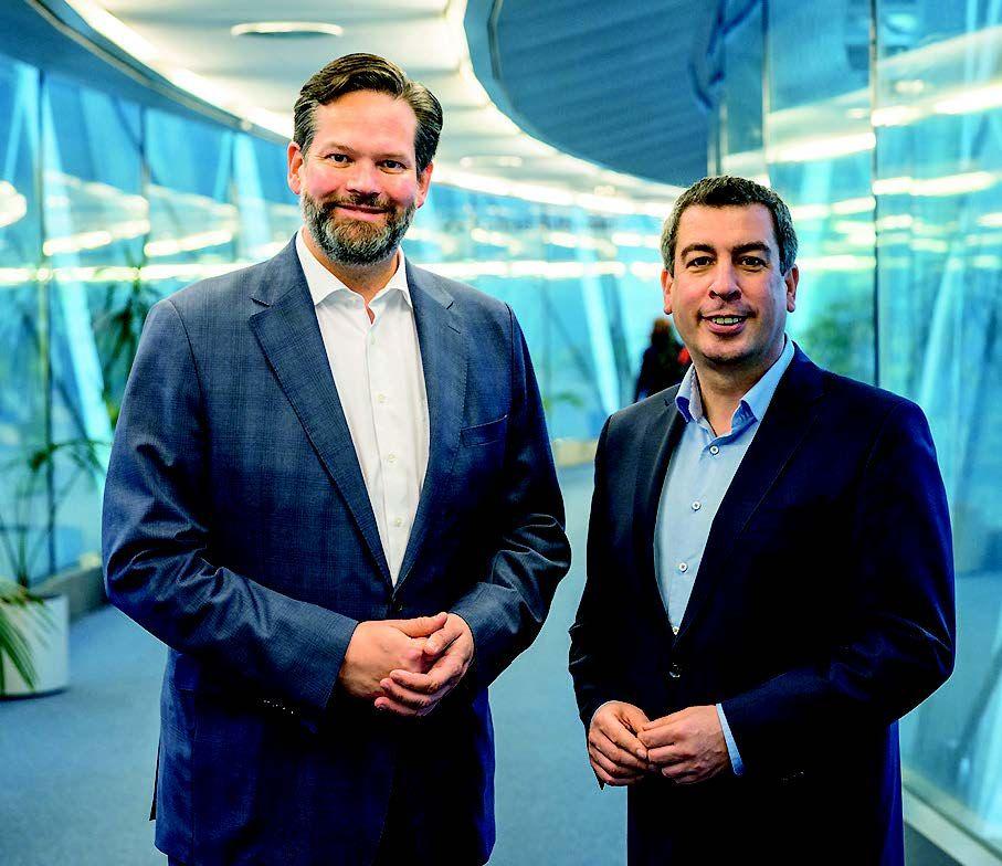 Lukas Mandl und Günther Sidl (re.) 